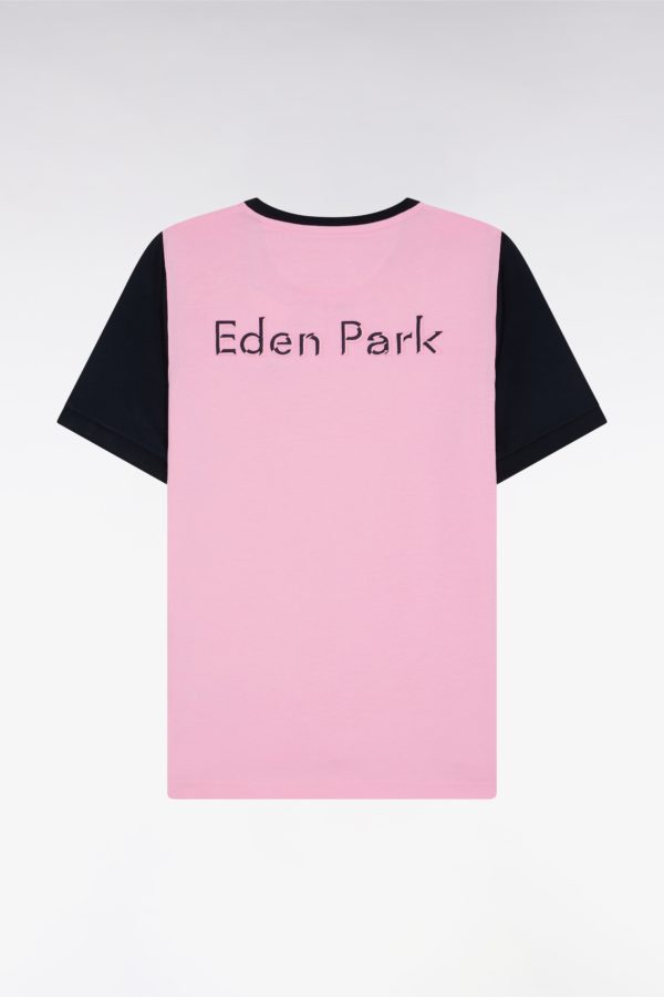 T-shirt À Manches Courtes En Coton Rose Coupe Décontractée Eden Park