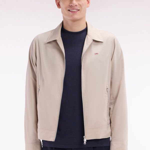 Blouson Zippé Beige Eden Park