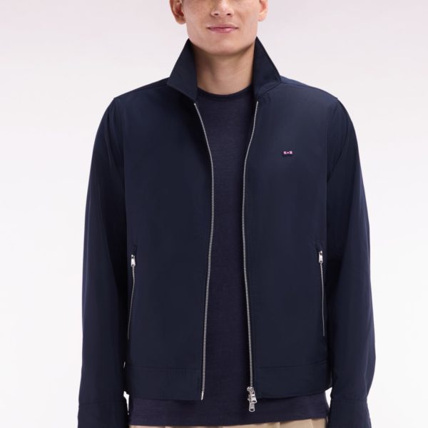 Blouson Zippé Bleu Marine Eden Park