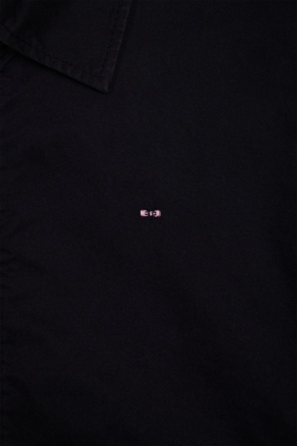 Blouson Zippé En Gabardine De Coton Stretch Marine Eden Park – Image 5