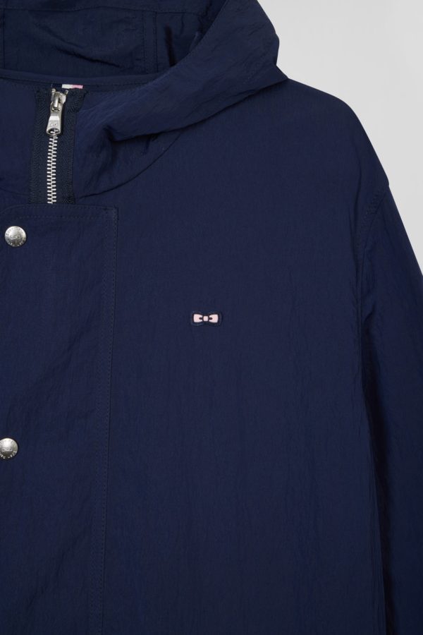 Parka Légère À Capuche Intégrée Marine Eden Park – Image 5