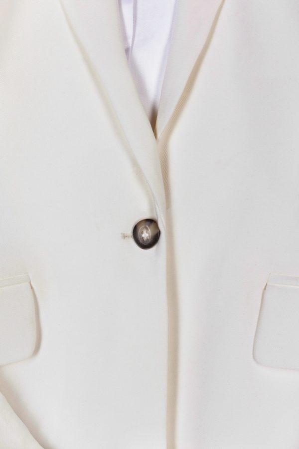 Veste Fluide Ceinturée Écrue Eden Park – Image 5