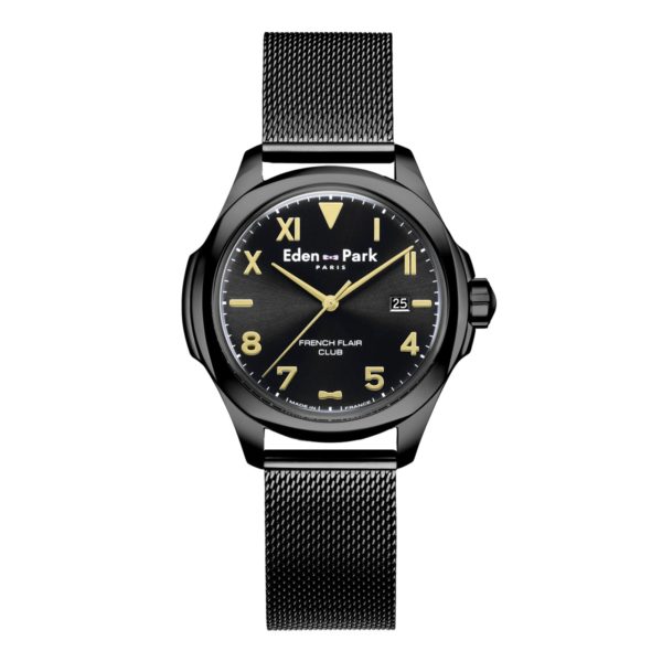 Montre À Quartz Noire Eden Park