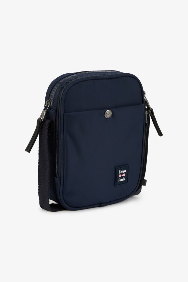 Besace Rectangulaire Bleu Foncé Eden Park – Image 2