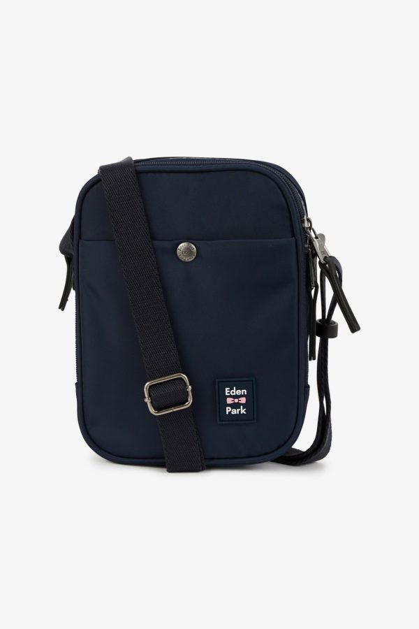 Besace Rectangulaire Bleu Foncé Eden Park