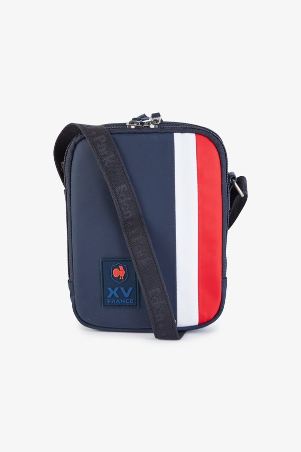 Besace Rectangulaire Xv De France Tricolore Eden Park