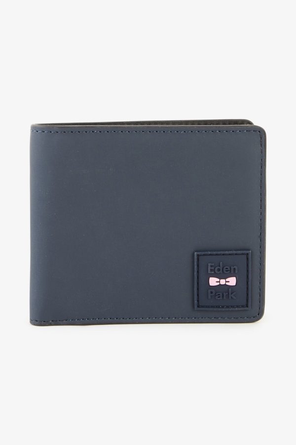 Portefeuille Format Italien Gomme Bleu Foncé Eden Park