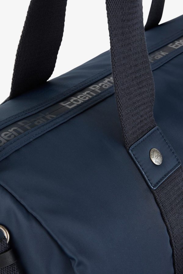 Sac De Sport Polochon Bleu Foncé Eden Park – Image 4