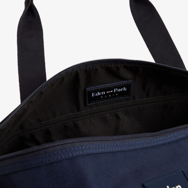 Sac De Sport Bleu Marine Eden Park – Image 3