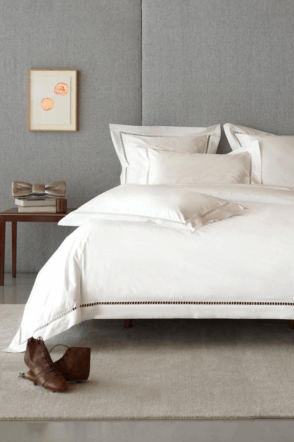 Housse De Couette Blanche - Dentelle Et Crampon Eden Park