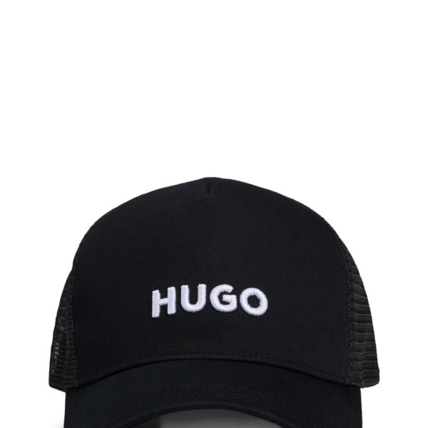 Casquette en twill de coton avec panneaux en mesh – Hugo Boss