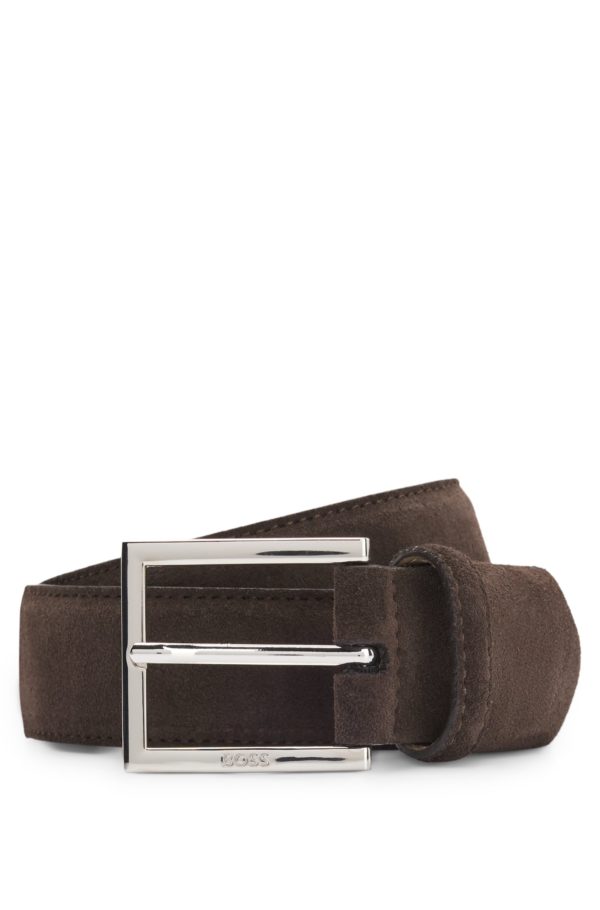 Hugo Boss Ceinture en cuir Dressletic avec élastique invisible