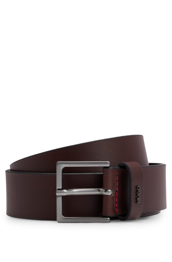 Hugo Boss Ceinture en cuir avec passant logoté