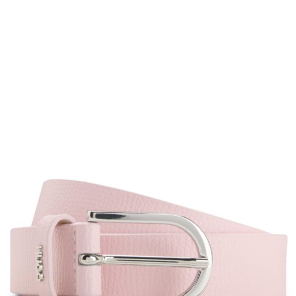 Ceinture en cuir grainé italien avec passant logoté – Hugo Boss