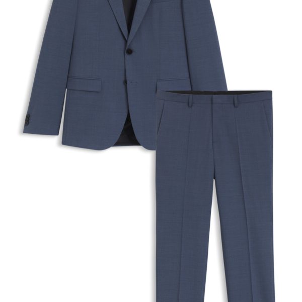 Costume Extra Slim en tissu stretch façonné – Hugo Boss