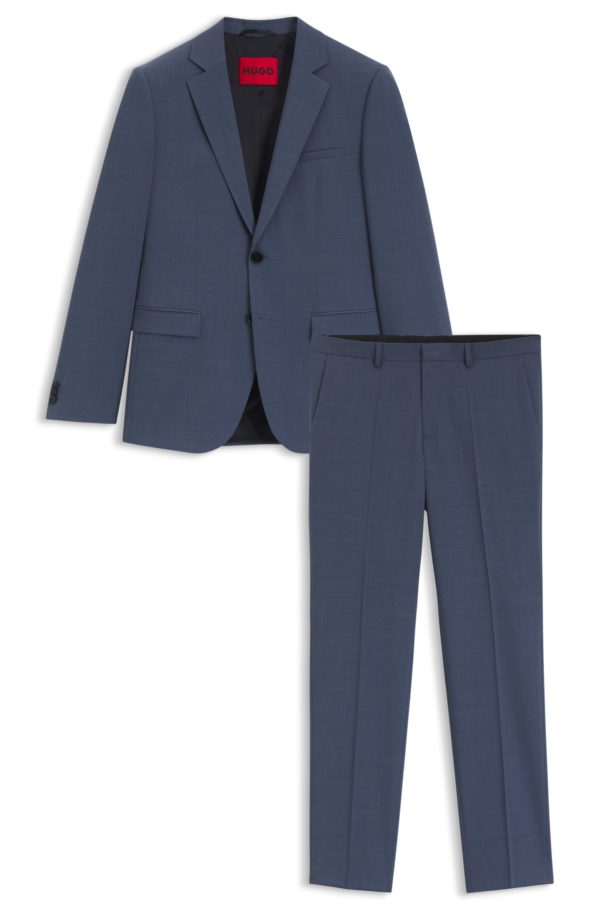 Hugo Boss Costume Extra Slim en tissu stretch façonné