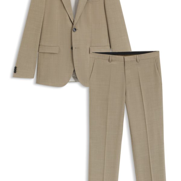 Costume Extra Slim en tissu stretch façonné – Hugo Boss