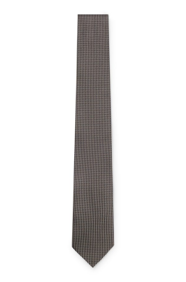 Hugo Boss Cravate en soie à mini motif