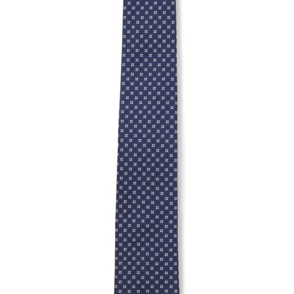 Hugo Boss Cravate en soie mélangée à motif jacquard