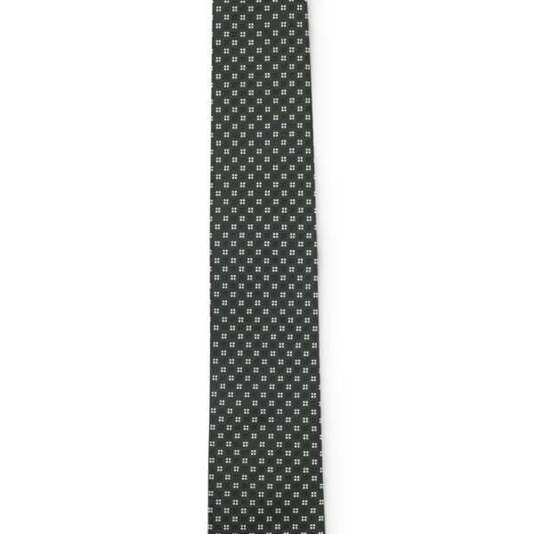 Hugo Boss Cravate en soie mélangée à motif jacquard