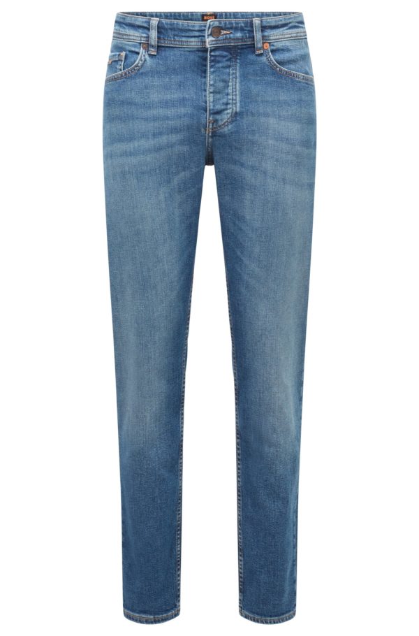 Hugo Boss Jean fuselé en denim stretch bleu confortable