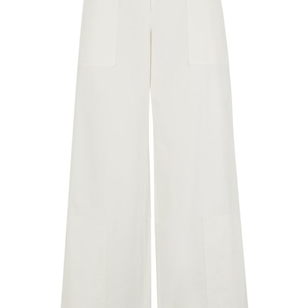 Pantalon Regular en twill de coton mélangé – Hugo Boss