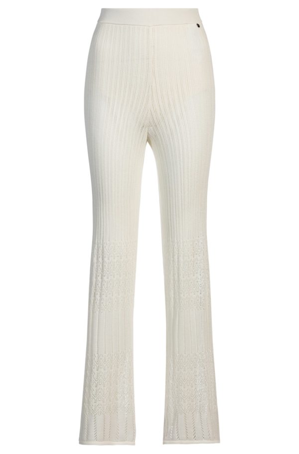 Hugo Boss Pantalon en maille de tissu stretch aux structures mélangées