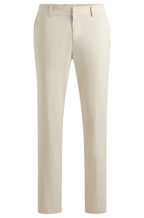 Hugo Boss Pantalon pliable en tissu stretch déperlant