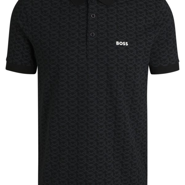 Hugo Boss Polo Paddy en coton stretch à motif imprimé