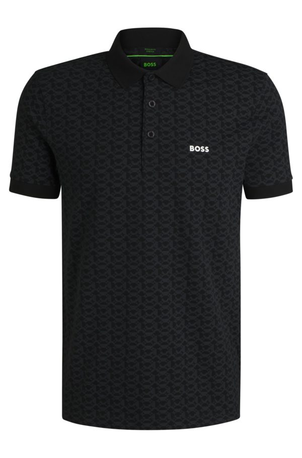 Hugo Boss Polo Paddy en coton stretch à motif imprimé