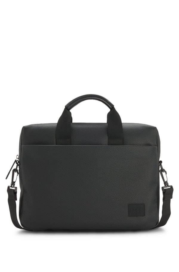 Hugo Boss Porte-documents avec patch logoté