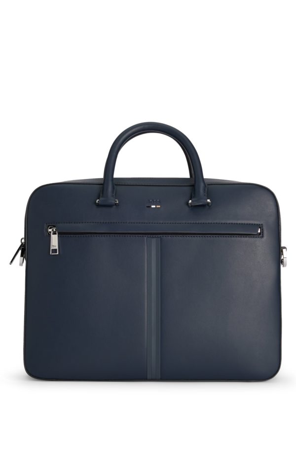 Hugo Boss Porte-documents en similicuir avec finition texturée