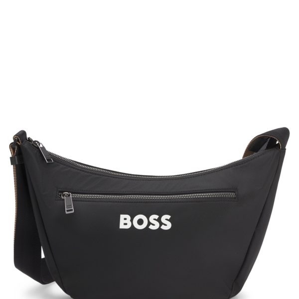 Hugo Boss Sac à bandoulière à logo contrastant