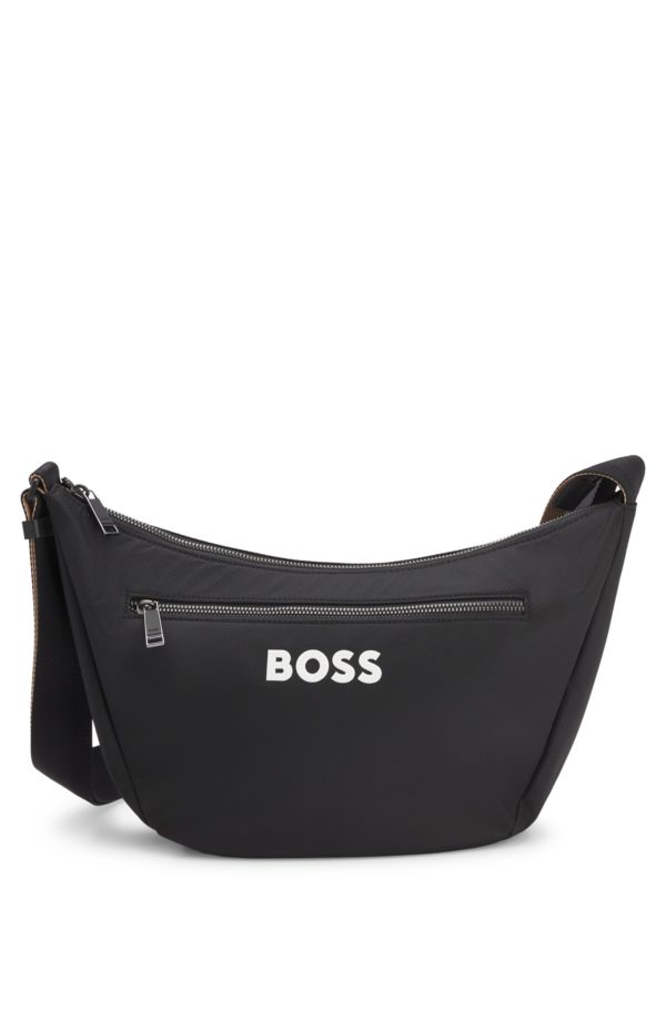Hugo Boss Sac à bandoulière à logo contrastant