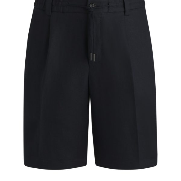 Hugo Boss Short Tapered en lin infroissable