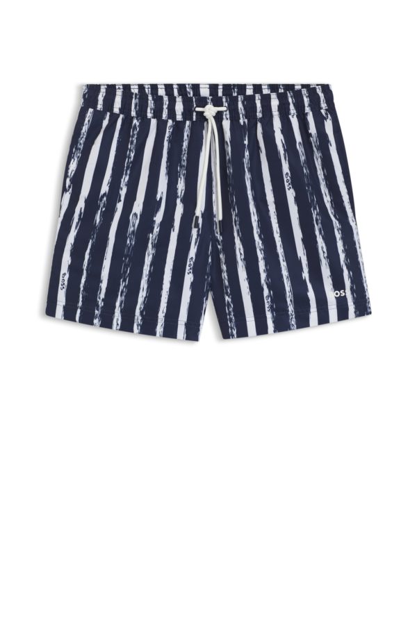 Hugo Boss Short de bain imprimé avec logo