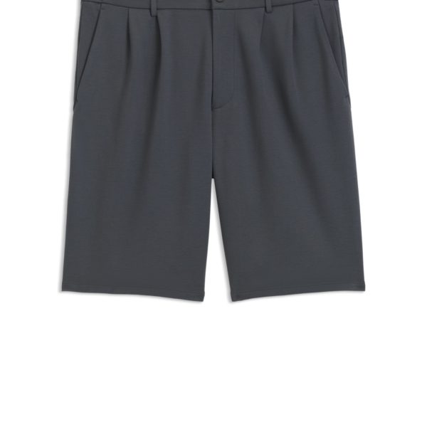 Hugo Boss Short en jersey facile à repasser avec plis sur le devant