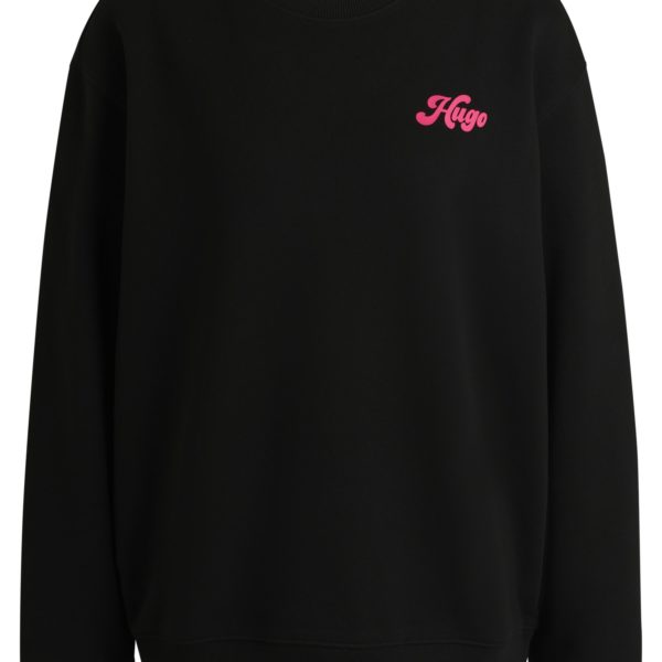 Sweat en molleton de coton avec motif artistique – Hugo Boss