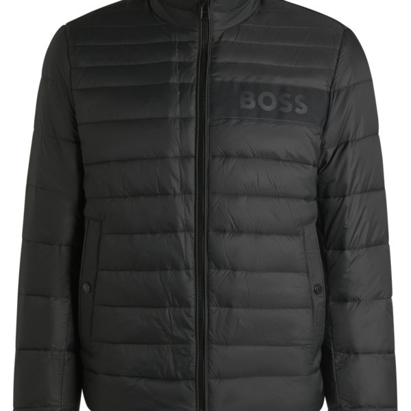 Hugo Boss Veste déperlante avec bande logotée effet 3D