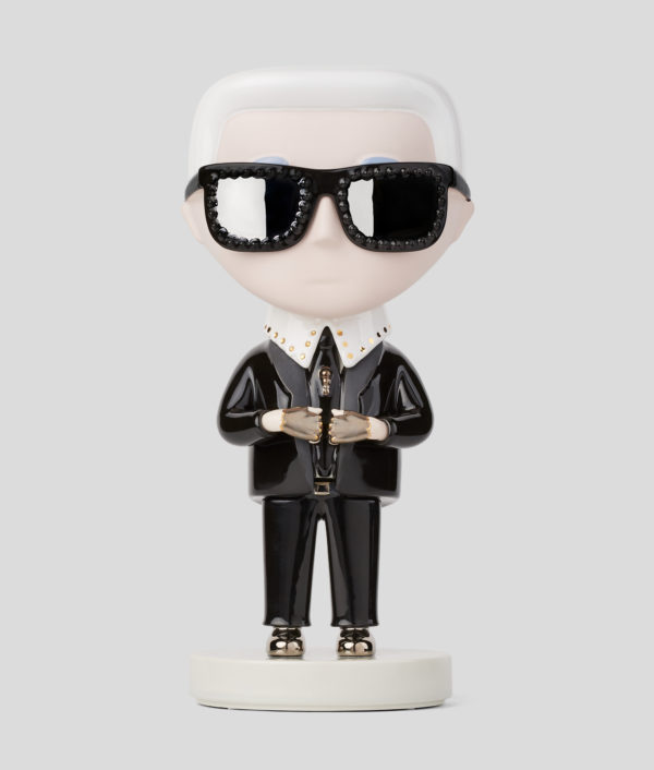 Karl Lagerfeld, Figurine Kl X Bosa Rock Karl, Femme, Noir/Blanc, Taille: L00