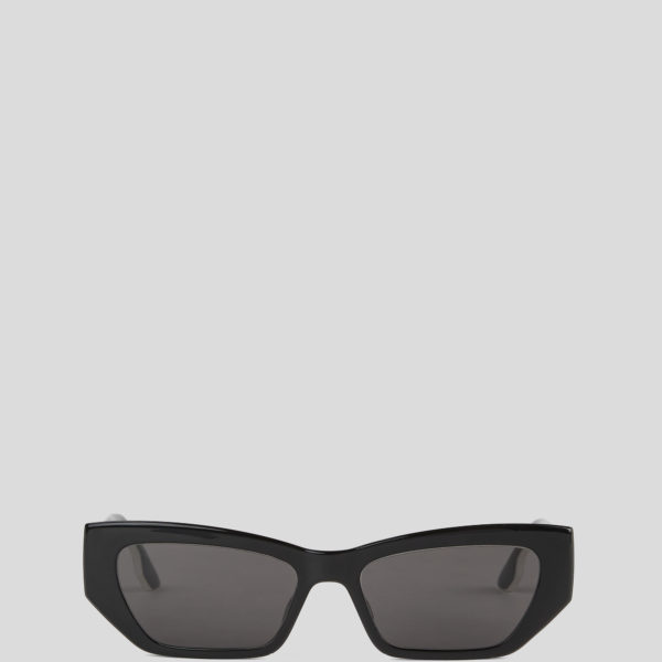 Karl Lagerfeld, Lunettes De Soleil Avec Logo Karl, Homme, Noir, Taille: L00
