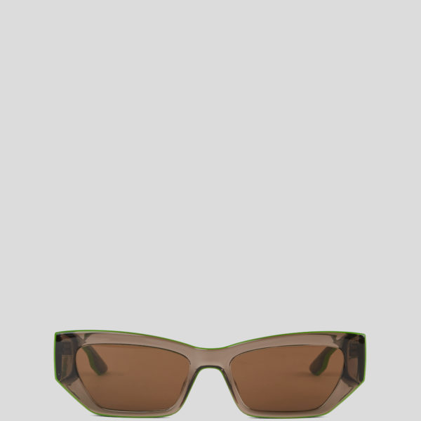 Karl Lagerfeld, Lunettes De Soleil Avec Logo Karl, Homme, Gris, Taille: L00