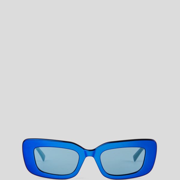 Karl Lagerfeld, Lunettes De Soleil Space Jam, Femme, Bleu, Taille: L00