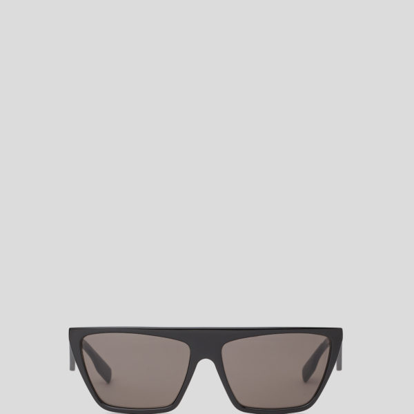 Karl Lagerfeld, Lunettes De Soleil Avec Logo Karl, Homme, Noir, Taille: L00