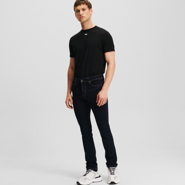 Karl Lagerfeld, Jean Classique, Homme, Bleu Foncé, Taille: L4034