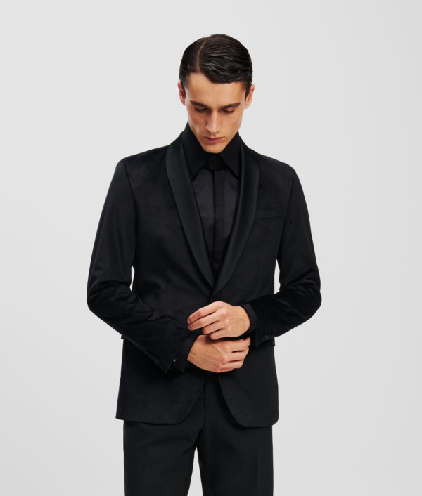 Karl Lagerfeld, Veste À Boutonnage Simple, Homme, Noir, Taille: L56