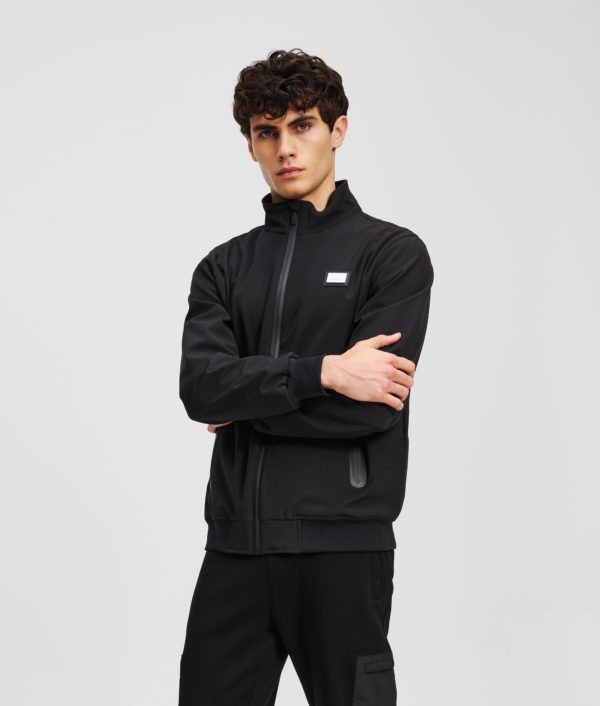 Karl Lagerfeld, Veste Bomber, Homme, Noir, Taille: L58