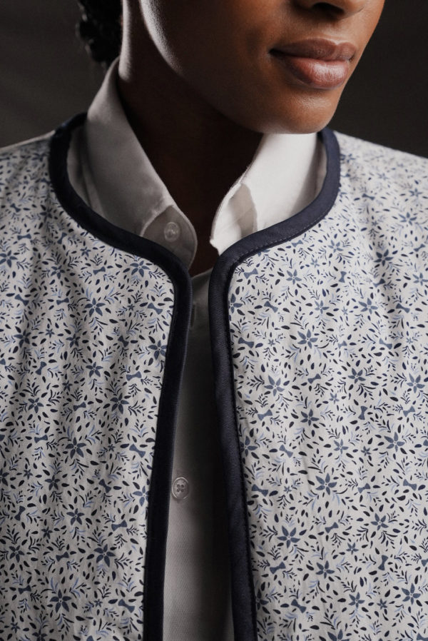 Gilet Sans Manches Matelassé Pap'atelier Réversible Eden Park – Image 5