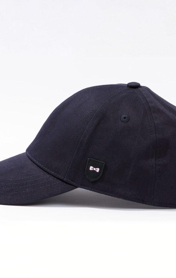 Casquette Bleu Marine Unie En Coton Eden Park – Image 2