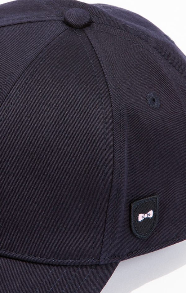 Casquette Bleu Marine Unie En Coton Eden Park – Image 4